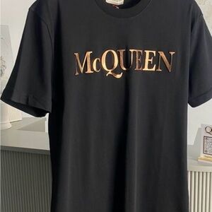 Alexander Mcqueen Black T-Shirt men large